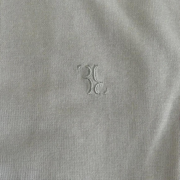 Billionaire Italian Couture Knit Light Beige Jumper Long Sleeve Men Size XL Sweaters